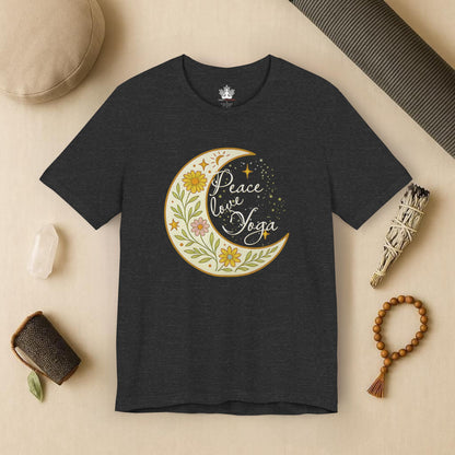 Moon Mandala – Peace Love Yoga Tee