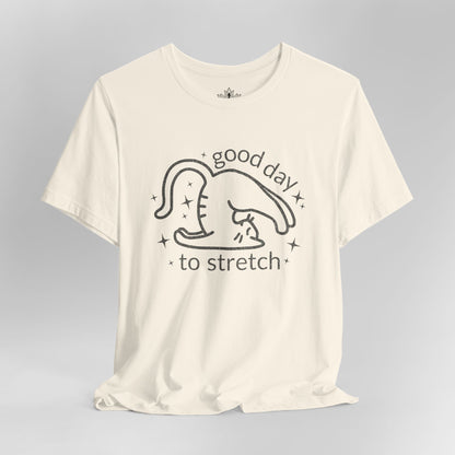 Cat Yoga “Good Day to Stretch” Tee