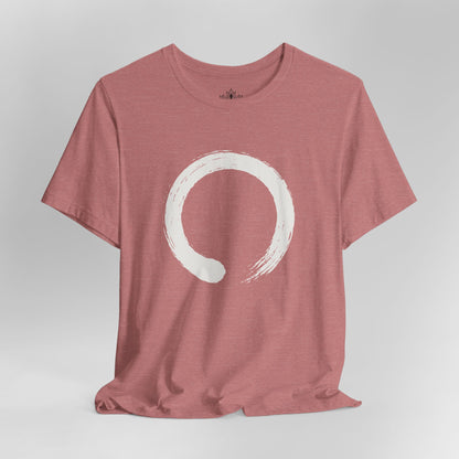 Zen Enso Circle – Minimalist Mindfulness Tee