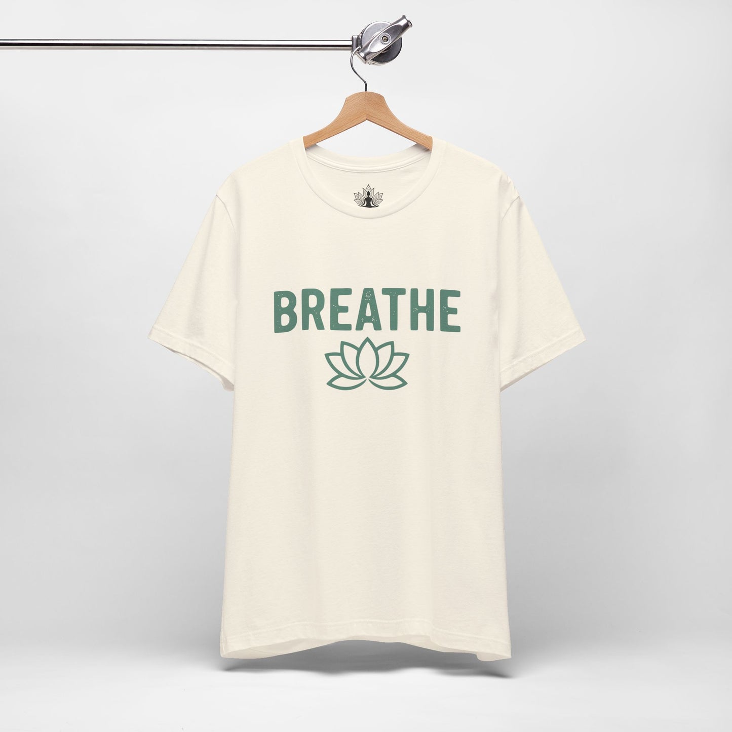 Breathe Lotus – Minimalist Yoga Class Men Tee