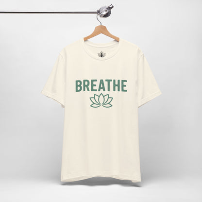 Breathe Lotus – Minimalist Yoga Class Men Tee