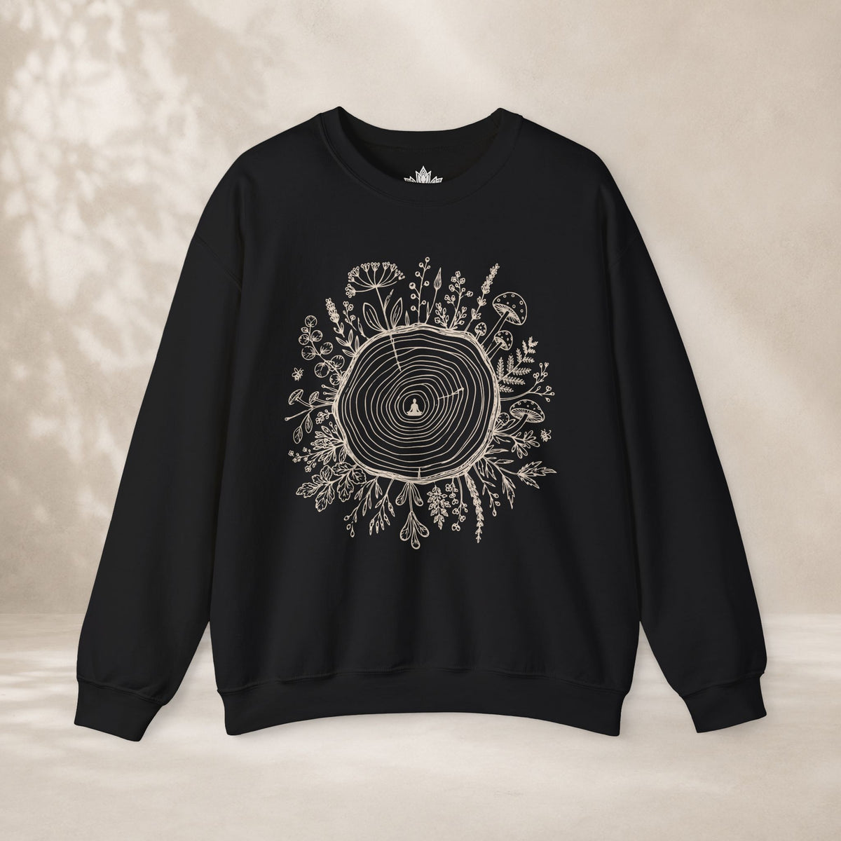 The Quiet Center Botanical Sweatshirt