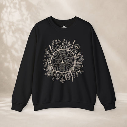 The Quiet Center Botanical Sweatshirt