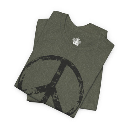 Retro Peace Symbol Men Tee