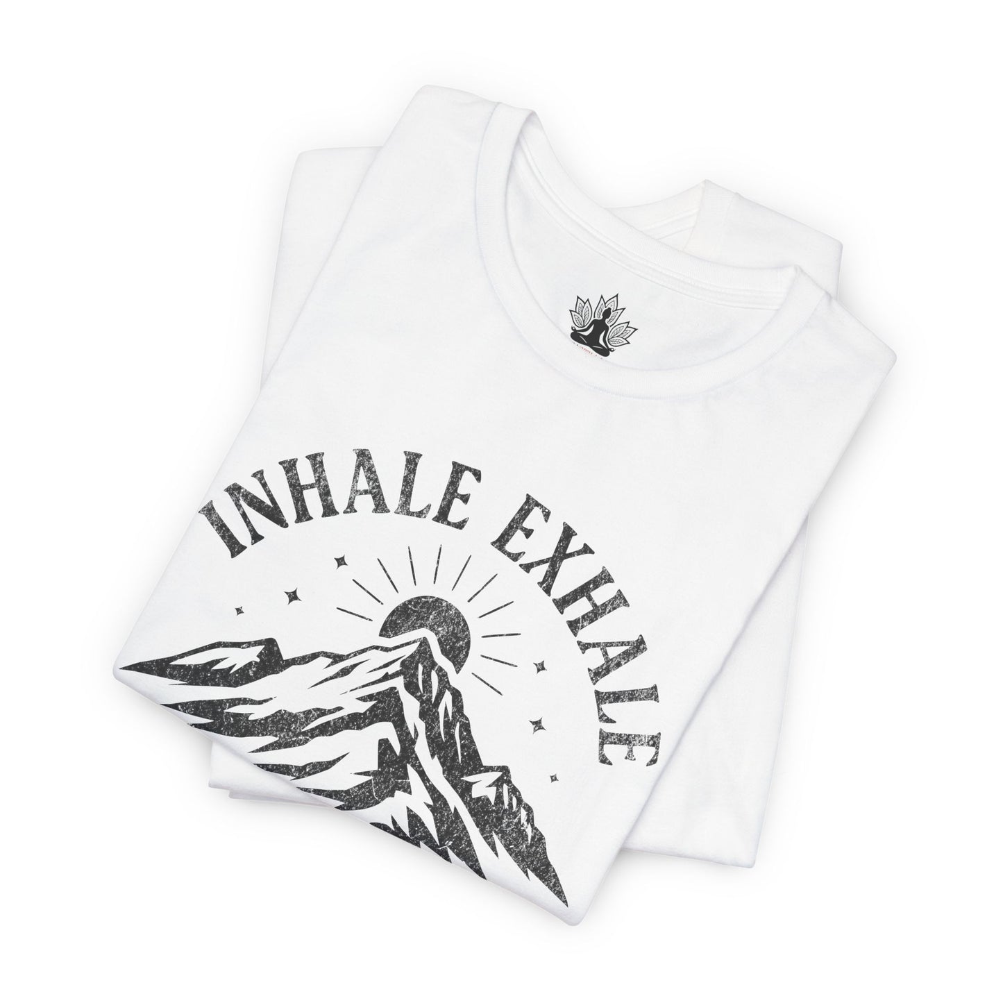 Inhale Exhale Repeat - Mountain Peace Men Tee