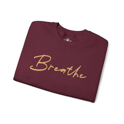 Breathe Sweatshirt - Mandala Back Print