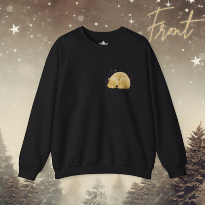 Namastay Cozy - Vintage Polar Bear Sweatshirt