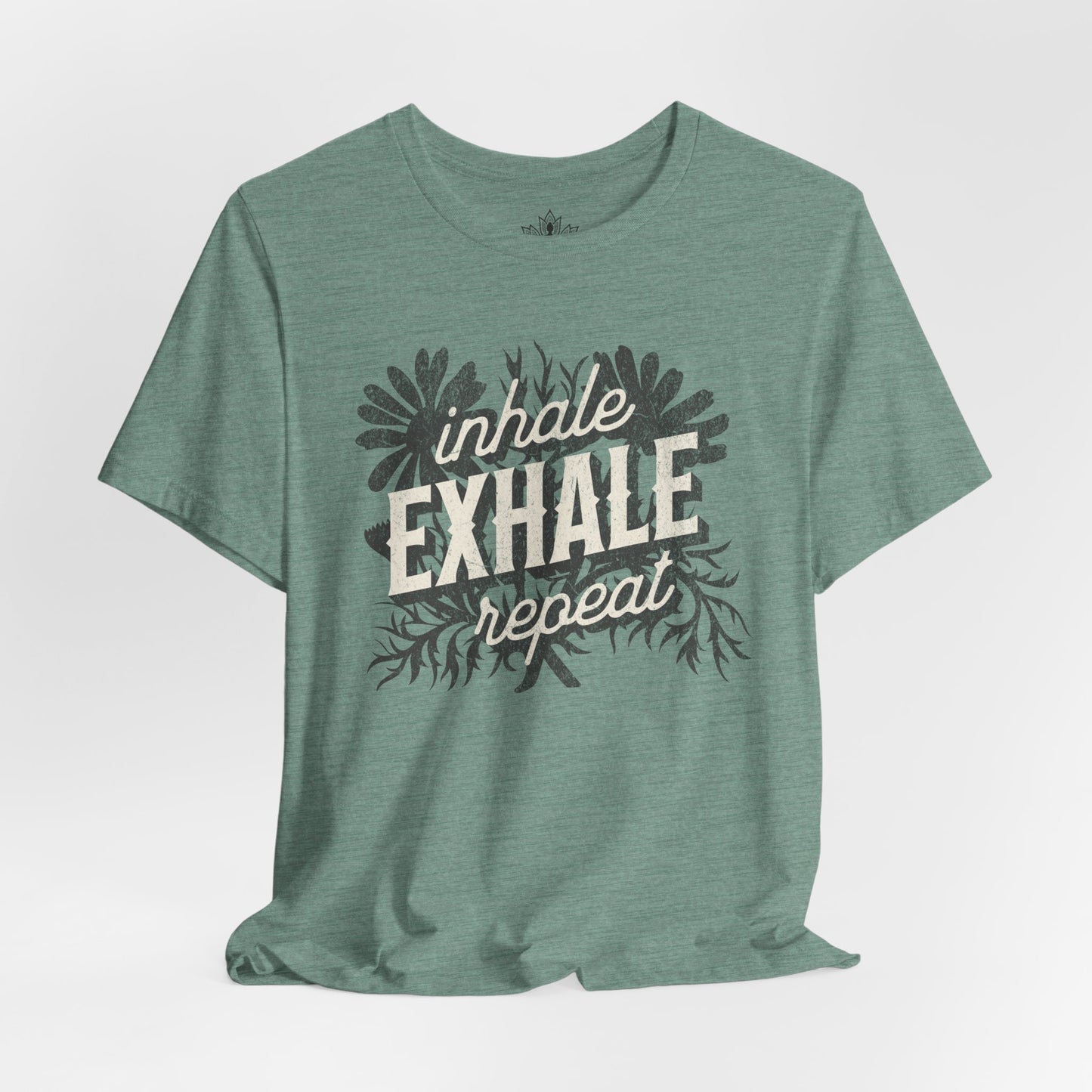 Inhale Exhale Repeat Floral Tee