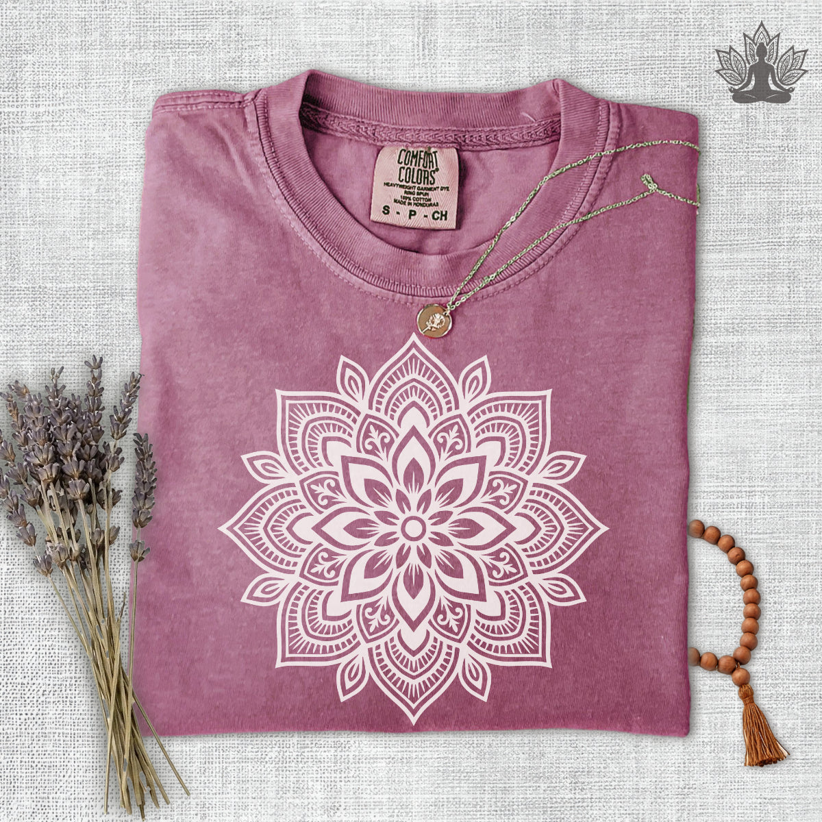 Boho Mandala Comfort Colors Tee