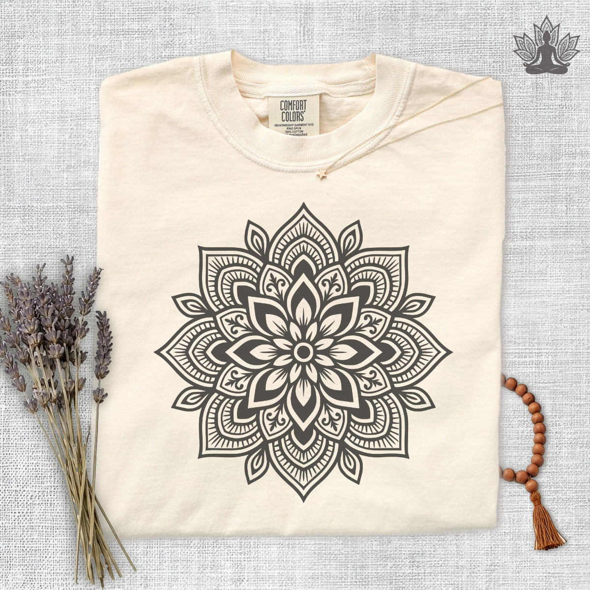 Boho Mandala Comfort Colors Tee