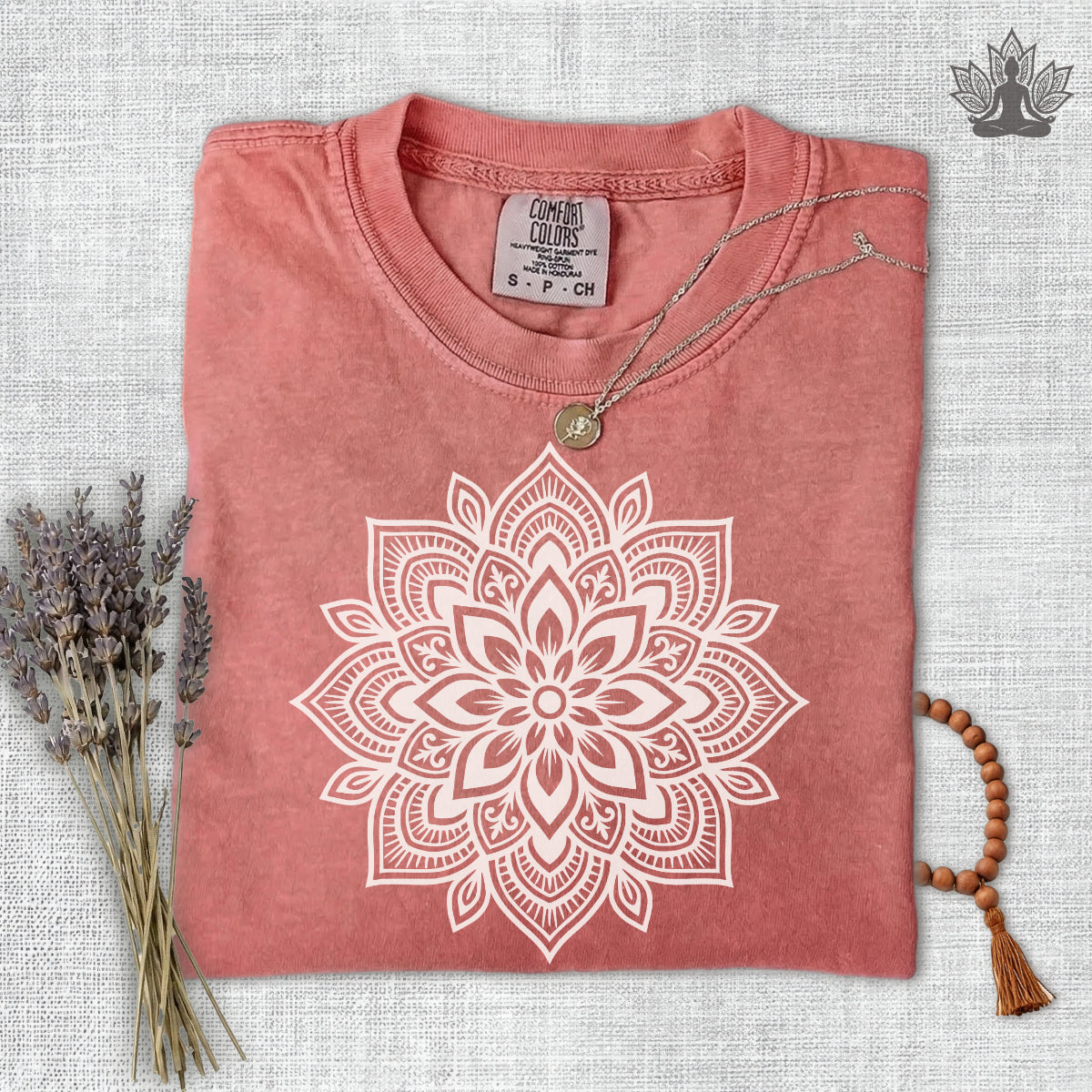 Boho Mandala Comfort Colors Tee