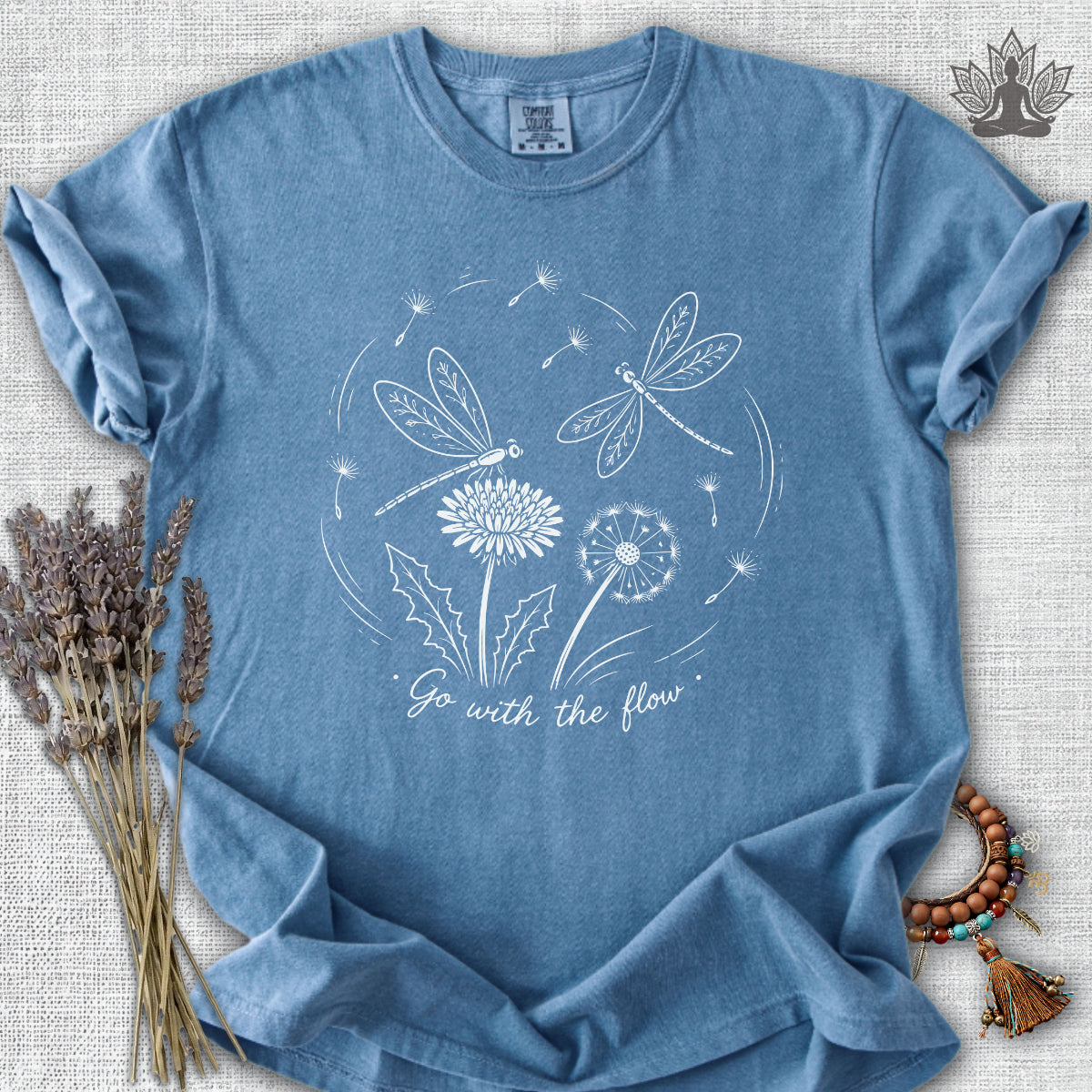 Dragonflies Go With The Flow Comfort Colors® Tee