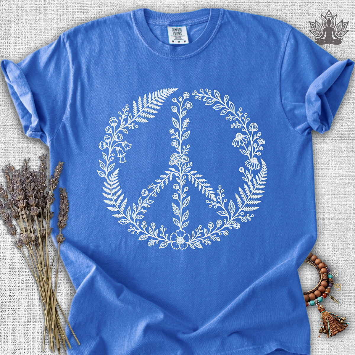 Blooming Peace Comfort Colors® Tee