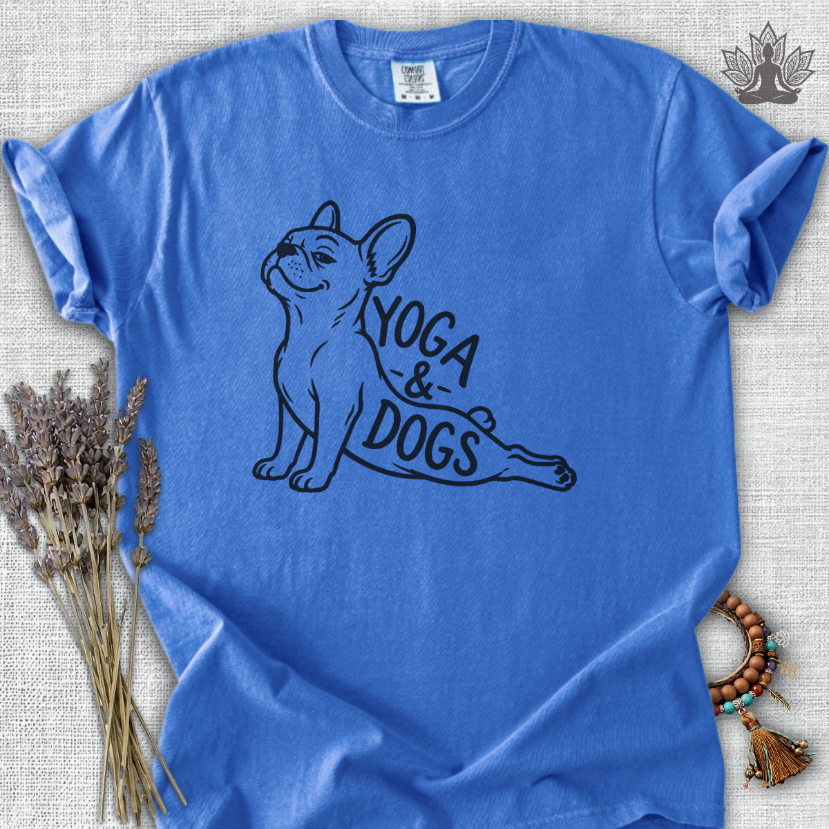 Yoga & Dogs Comfort Colors® Tee