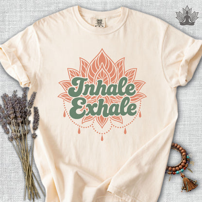 70s Inhale Exhale Comfort Colors® Tee