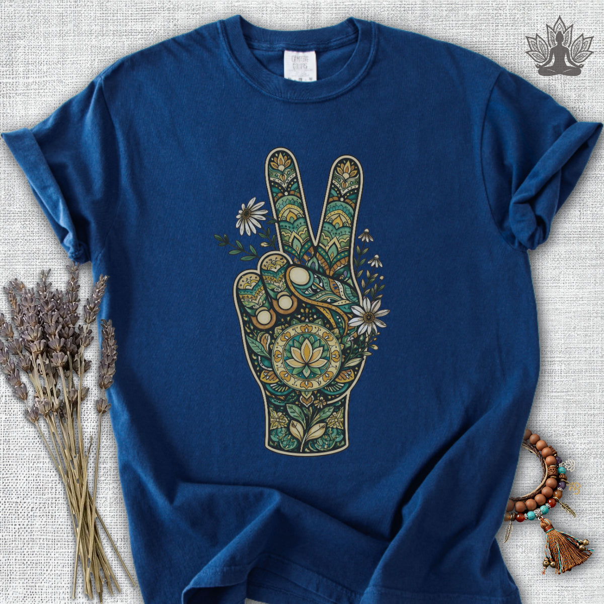 Boho Peace Hand Comfort Colors® Tee