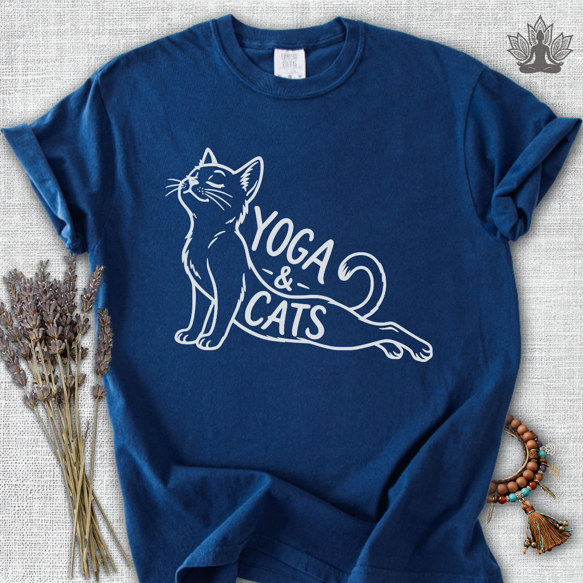 Yoga & Cats Comfort Colors® Tee