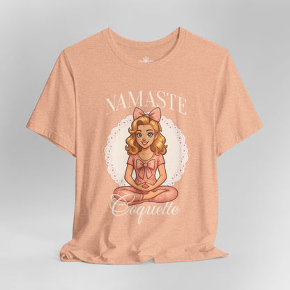 Namaste Coquette – Cute Yoga Tee