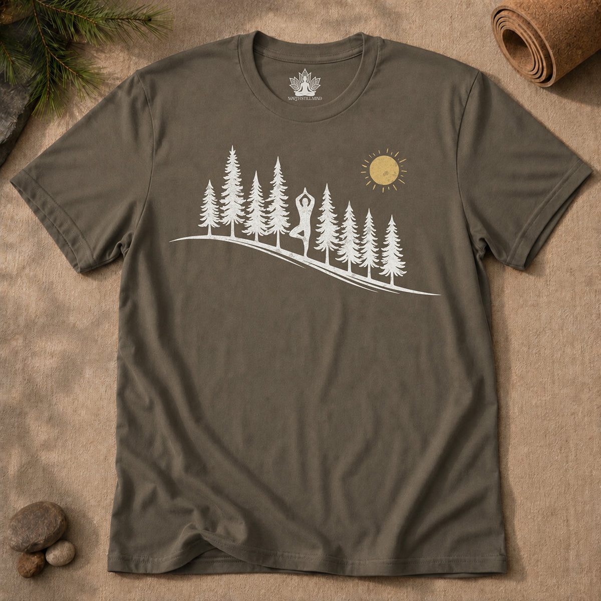 Posture de l'arbre en forêt – Équilibre dans la nature