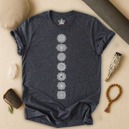 Chakra Alignment – Vertical Energy Tee