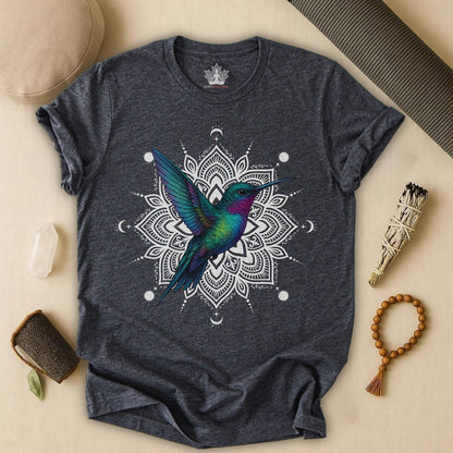 Hummingbird – Mandala Spiritual Flight Tee