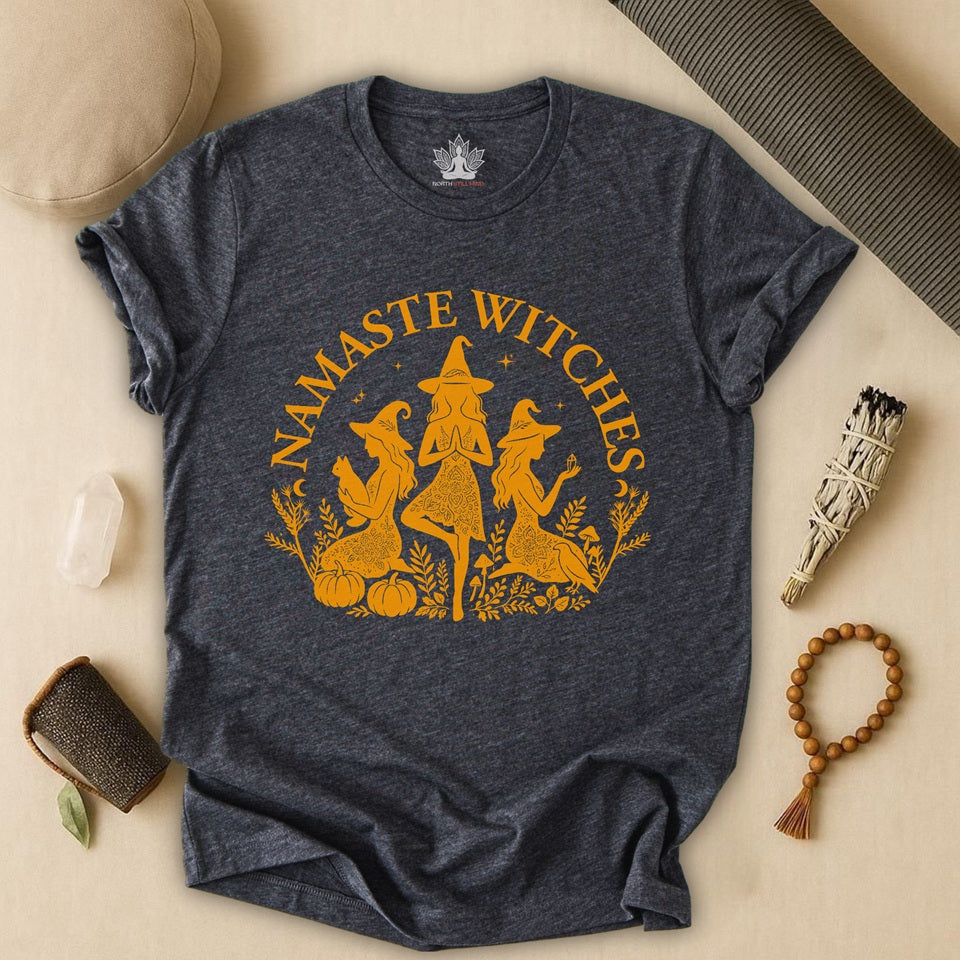 Namaste Witches - Halloween Yoga Tee