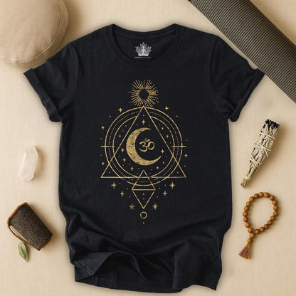 Sacred Moon – Om Geometry Tee