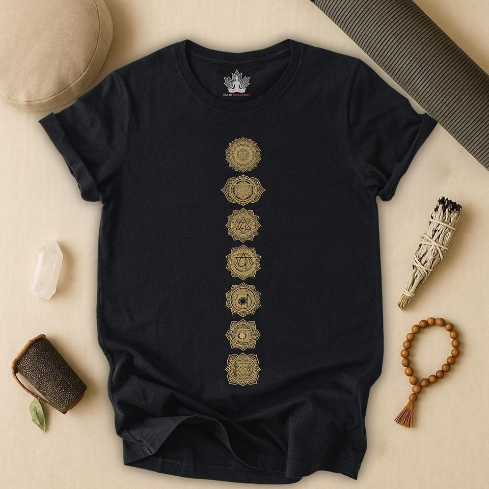 Chakra Alignment – Vertical Energy Tee