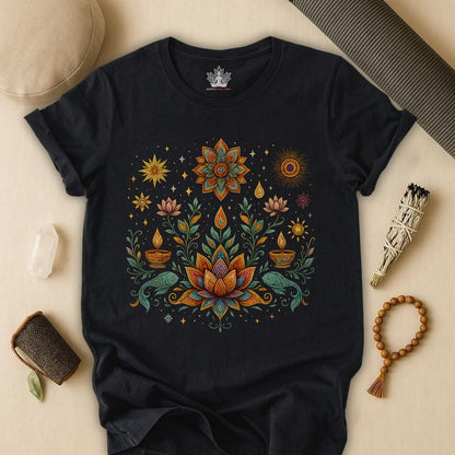 Mystic Lotus Bloom - Spiritual Energy Tee