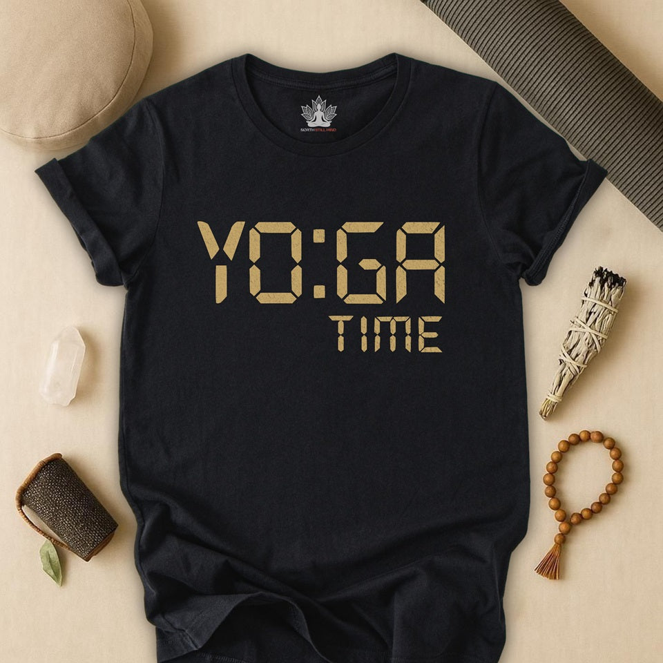Digital Clock - Yoga O’Clock Tee