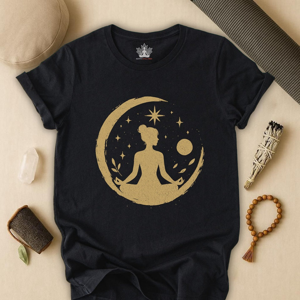 A Lunar Peace – Yoga Moon Tee