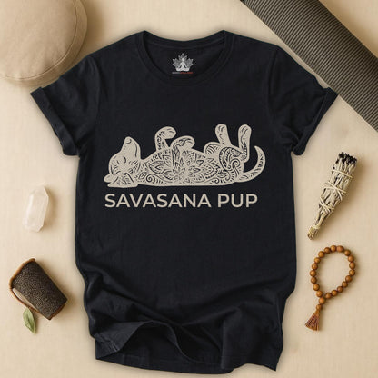 Chill Mandala Dog - Savasana Pup Tee