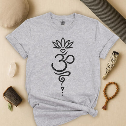 Sacred Harmony – Vintage Om Lotus Tee