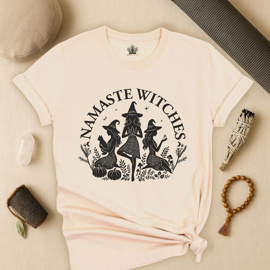 Namaste Witches - Halloween Yoga Tee