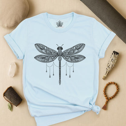 Mandala Dragonfly - Serenity Tee