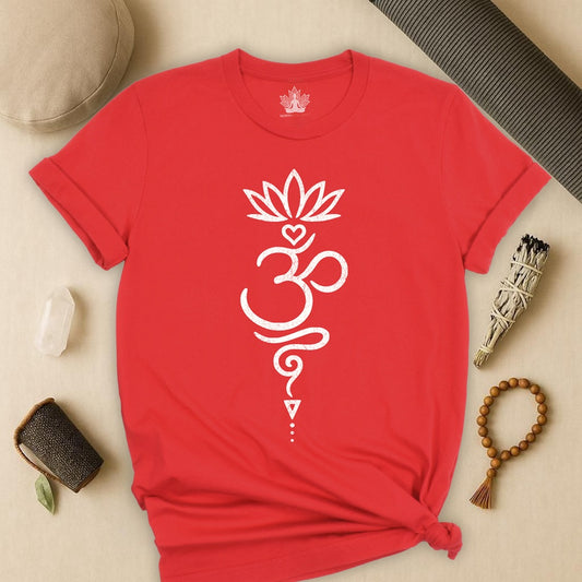 Sacred Harmony – Vintage Om Lotus Tee