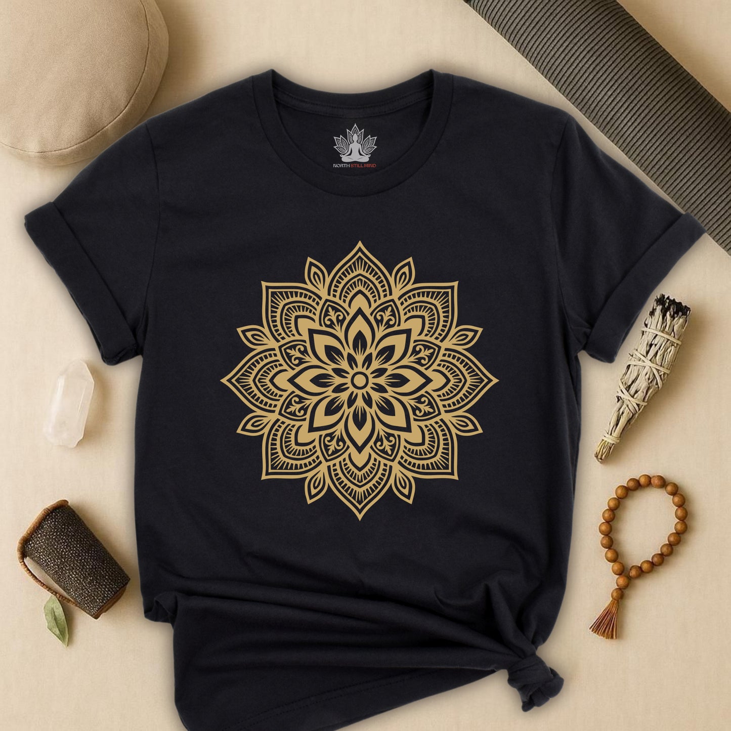 Mandala Boho Spirituel - Géométrie Sacrée