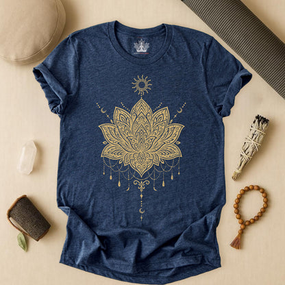 Celestial Lotus – Mystic Yoga Tee