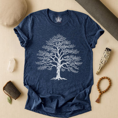 Sacred Tree of Life – Yoga Nature Minimalist Tee