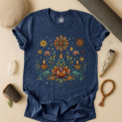 Mystic Lotus Bloom - Spiritual Energy Tee