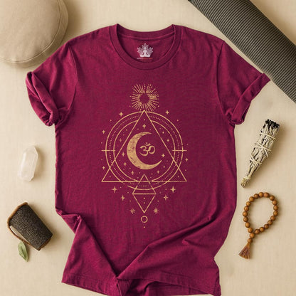 Sacred Moon – Om Geometry Tee