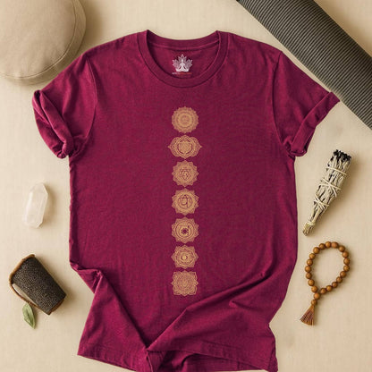 Chakra Alignment – Vertical Energy Tee