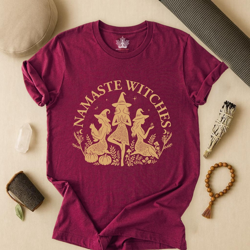 Namaste Witches - Halloween Yoga Tee
