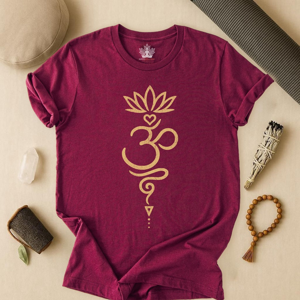 Sacred Harmony – Vintage Om Lotus Tee