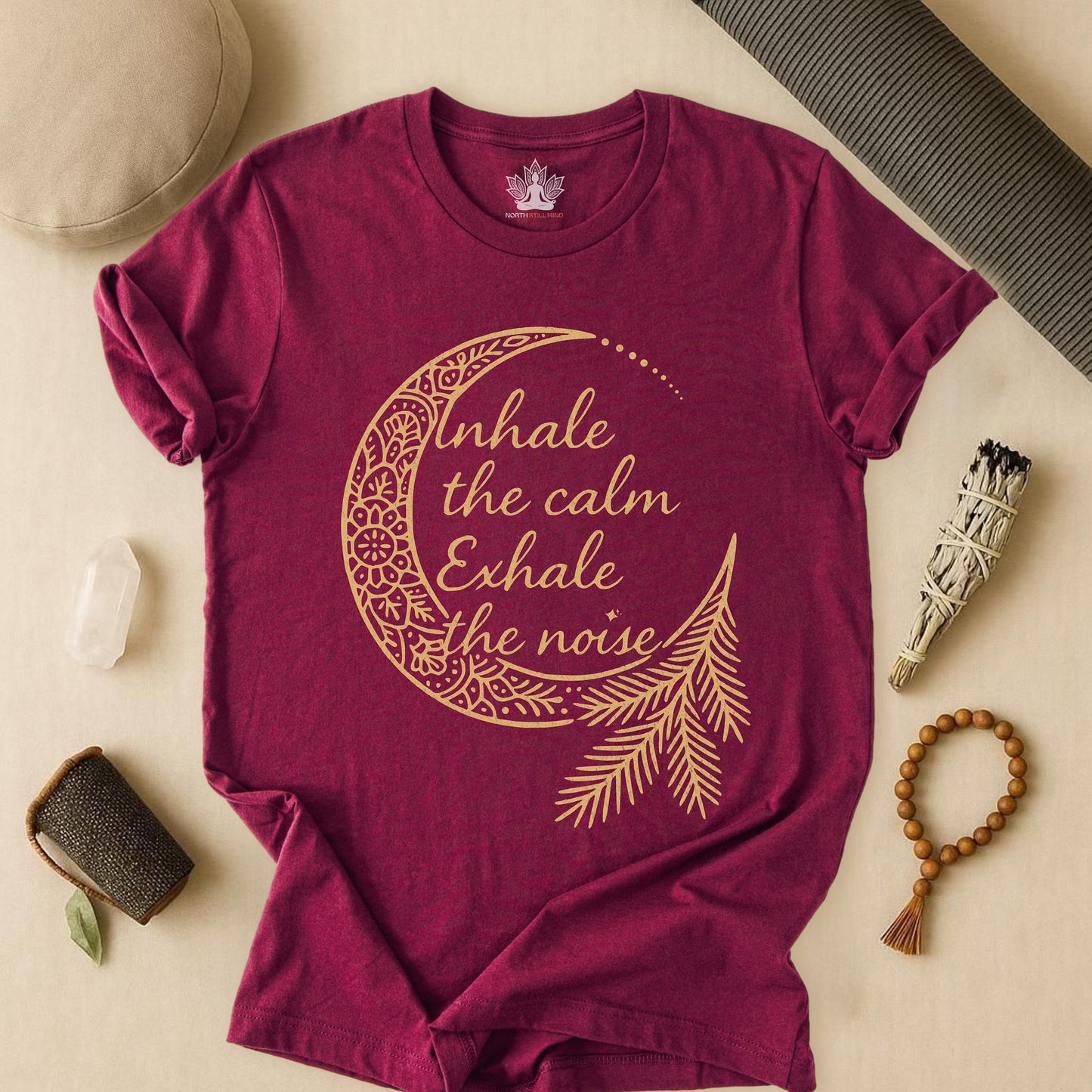 Inhale Calm – Exhale the Noise Tee