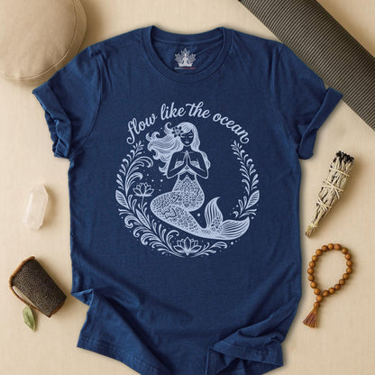Mermaid Flow Like The Ocean Tee