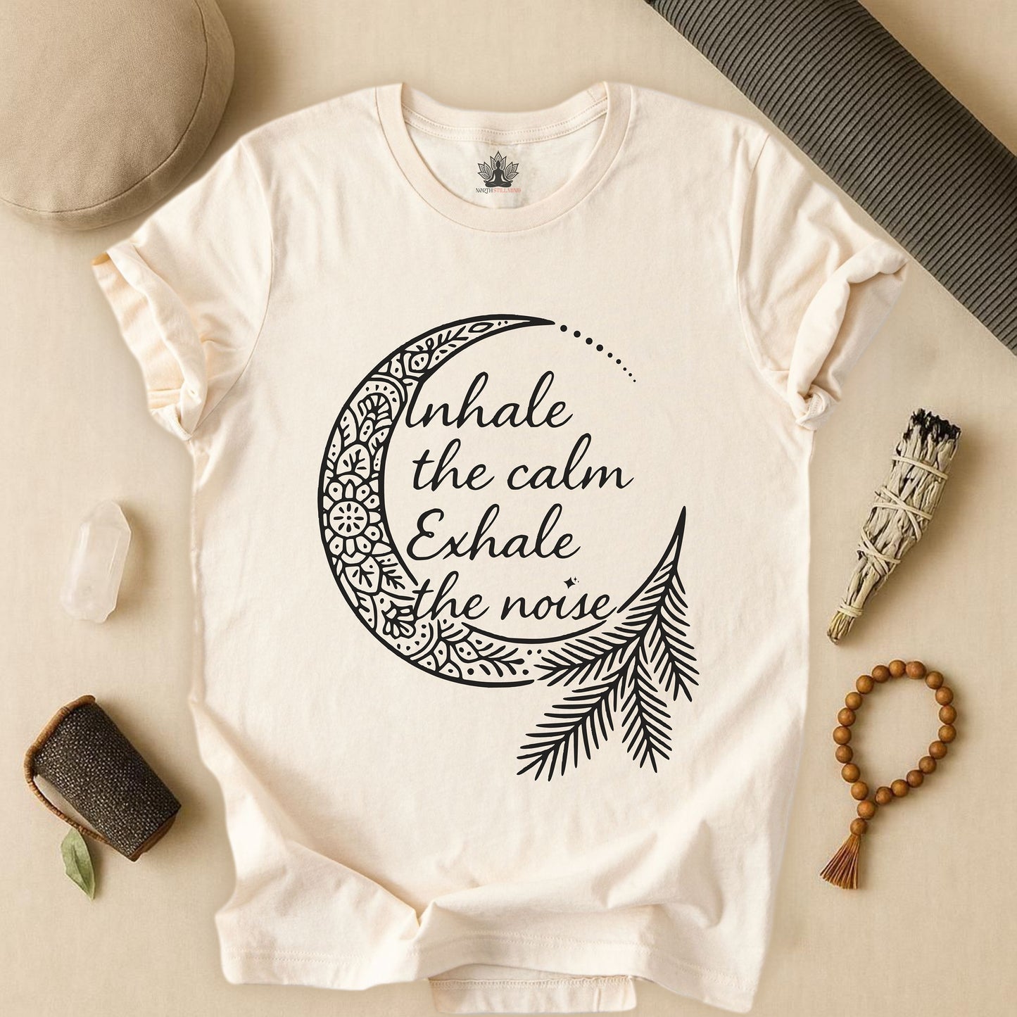 Inhale Calm – Exhale the Noise Tee