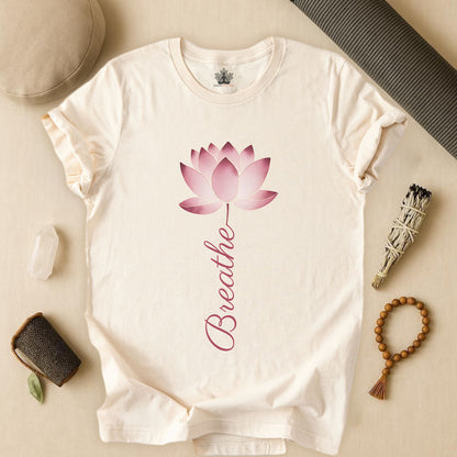 Breathe Lotus Bloom Tee