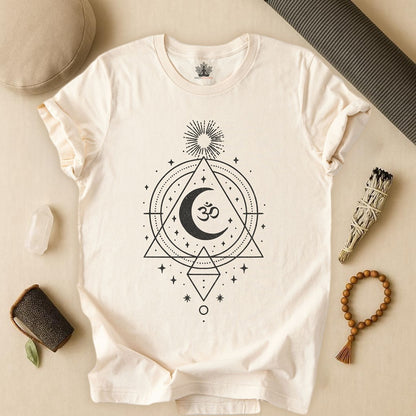 Sacred Moon – Om Geometry Tee