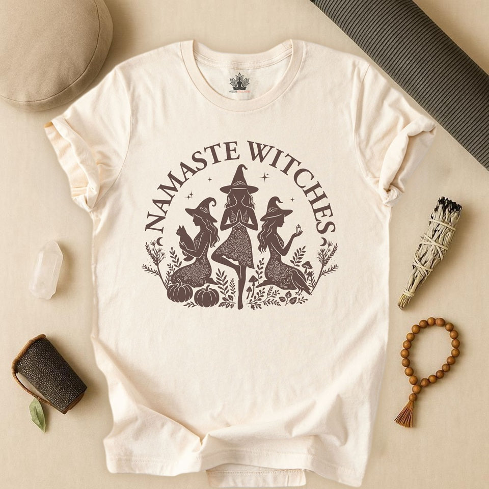 Namaste Witches - Halloween Yoga Tee